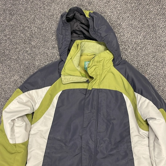 L. L. Bean kids winter coat size medium 10-12 thinsulate winter skiing hooded - Picture 2 of 5